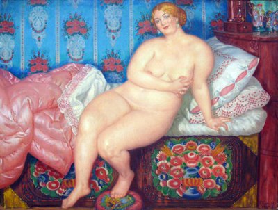 The Beauty, 1915 by Boris Mikhailovich Kustodiev